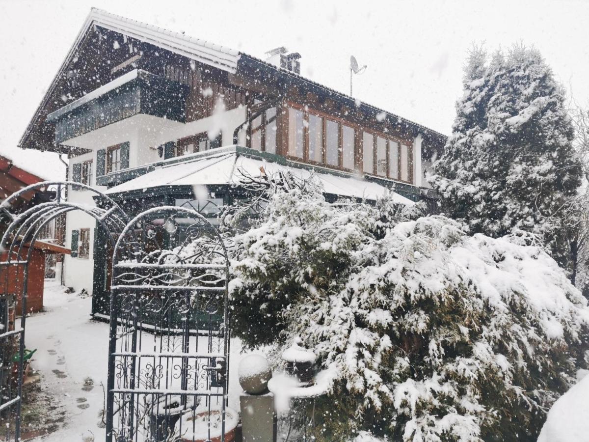 Konstanzer Bergblick Mit Wintergarten Oberstaufen Exterior foto