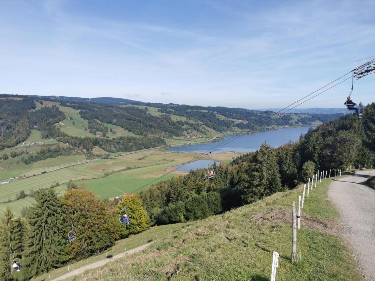 Konstanzer Bergblick Mit Wintergarten Oberstaufen Exterior foto