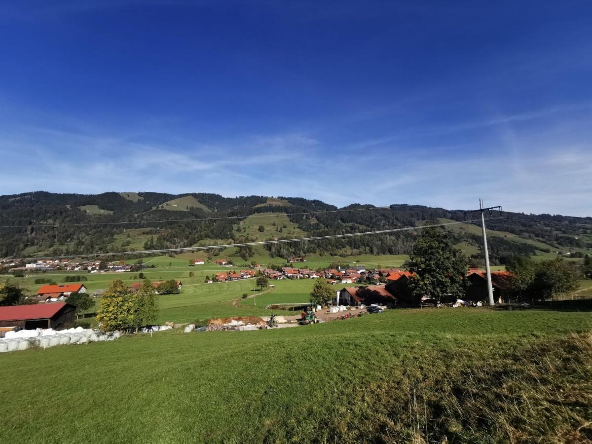 Konstanzer Bergblick Mit Wintergarten Oberstaufen Exterior foto